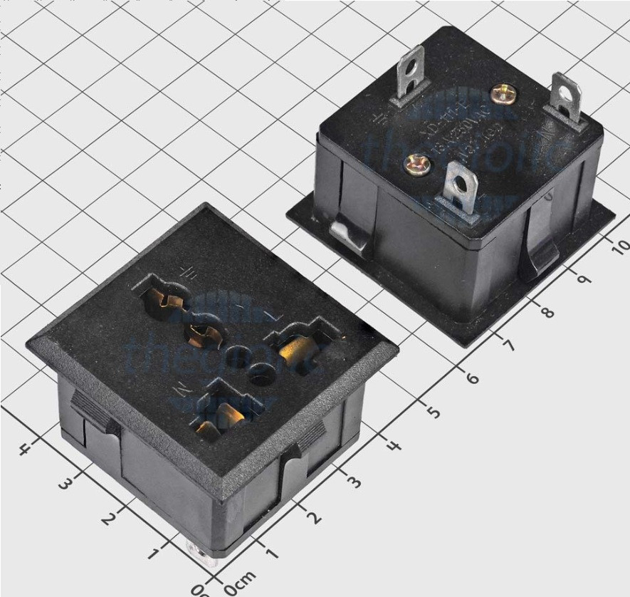 ENCHUFE HEMBRA DE CONEXION DE CHILLER/BOMBA LASER 3020/6040/6090/1390