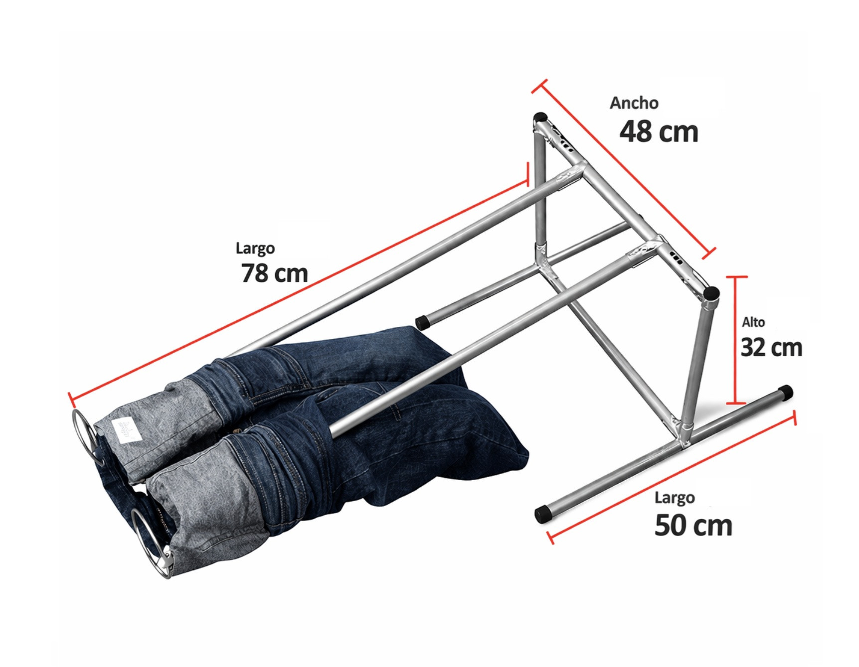 SOPORTE COLOCADOR DE PANTALON MANUAL